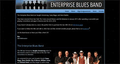 Desktop Screenshot of ebluesband.com